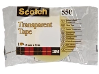 Een Scotch transparante tape 550 ft 15 mm x 33 m koop je bij best4office