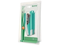 Een Leitz NeXXt WOW 5502 nietmachine, ijsblauw metallic, op blister koop je bij best4office