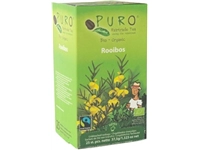 Een Puro Bio thee, rooibos, fairtrade, pak van 25 zakjes koop je bij Muys Kantoor & Kado