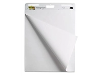 Een Post-it meeting chart, ft 63,5 x 77,5 cm, blanco, 30 vel, pak van 2 blokken koop je bij best4office