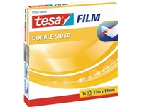 Een Tesafilm dubbelzijdige tape, ft 33 m x 19 mm koop je bij best4office