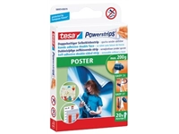 Een Tesa Powerstrips Poster, draagkracht 200 g, blister van 20 stuks koop je bij best4office