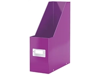 Een Leitz tijdschriftenhouder Wow Click & Store paars koop je bij best4office