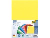 Een Folia gekleurd tekenpapier, 120 g, ft 21 x 29,7 cm, A4, geassorteerde kleuren, pak van 100 vel koop je bij best4office