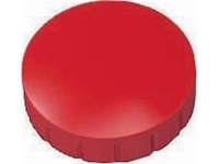 Een MAUL magneet Solid, 24 mm, trekkracht 600 gr, doos van 10 stuks, rood koop je bij best4office