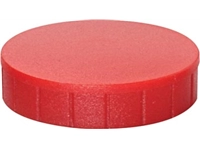 Een MAUL magneet Solid, 32 mm, trekkracht 800 gr, doos van 10 stuks, rood koop je bij best4office