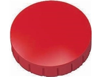 Een MAUL magneet Solid, 32 mm, trekkracht 800 gr, doos van 10 stuks, rood koop je bij best4office