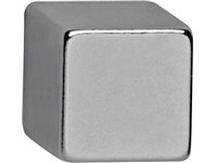 Een MAUL neodymium kubusmagneet 10 x 10 x 10 mm, trekkracht 3,8 kg, voor glas- en whitebord, blister van 4 st koop je bij best4office