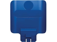 Een Rubbermaid Slim Jim paneel voor recycling station, blauw koop je bij Muys Kantoor & Kado