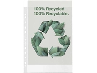 Een Esselte geperforeerde showtas, 100 % gerecycleerd, ft A4, 70 micron, doos van 100 stuks koop je bij best4office