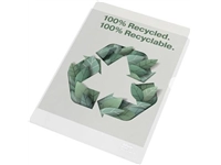 Een Esselte L-map, 100 % gerecycleerd, transparant, doos van 100 stuks koop je bij best4office