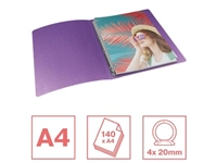 Een Esselte Colour'Breeze ringmap, 4 ringen, PP, ft A4, met soepele kaft, lavendel koop je bij best4office