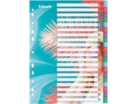 Een Esselte Colour'Breeze tabbladen, ft A4, 11-gaatsperforatie, PP, set van 20 tabs koop je bij Muys Kantoor & Kado