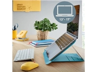 Een Leitz Ergo Cosy laptopstandaard, 80 % gerecycleerd kunststof, blauw koop je bij best4office