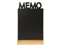 Een Securit Silhouette tafelkrijtbord memo koop je bij best4office