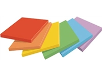 Een Post-it Super Sticky Notes Playful, 90 vel, ft 76 x 76 mm, geassorteerde kleuren, pak van 6 blokken koop je bij Muys Kantoor & Kado