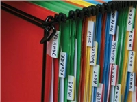 Een Post-it Index Strong, ft 50,8 x 38 mm, voor ordners, set van 24 tabs, 4 kleuren, 6 tabs per kleur koop je bij best4office