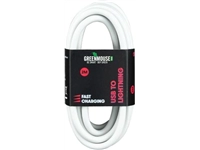 Een Greenmouse Lightning kabel, USB-A naar 8-pin, 2 m, wit koop je bij best4office