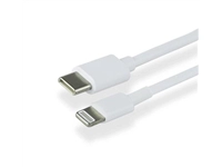 Een Greenmouse Lightning USB-C kabel, USB-C naar 8-pin, 1 m, wit koop je bij best4office