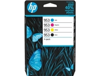 Een HP inktcartridge 953, 630-900 pagina's, OEM 6ZC69AE, 4 kleuren koop je bij best4office