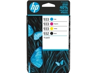 Een HP inktcartridge 932 en 933, 330 - 400 pagina's, OEM 6ZC71AE, 4 kleuren koop je bij best4office