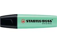 Een STABILO BOSS ORIGINAL Pastel markeerstift, hint of mint (groen) koop je bij Muys Kantoor & Kado