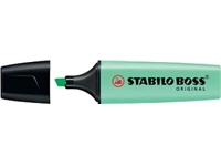 Een STABILO BOSS ORIGINAL Pastel markeerstift, hint of mint (groen) koop je bij Muys Kantoor & Kado