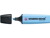 Een STABILO BOSS ORIGINAL Pastel markeerstift, breezy blue (lichtblauw) koop je bij best4office