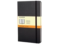 Een Moleskine notitieboek, ft 9 x 14 cm, gelijnd, harde cover, 192 bladzijden, zwart koop je bij best4office