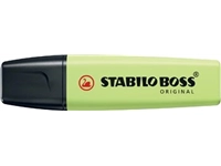 Een STABILO BOSS ORIGINAL Pastel markeerstift, dash of lime (limoen) koop je bij best4office