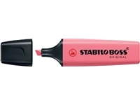 Een STABILO BOSS ORIGINAL Pastel markeerstift, cherry blossom (lichtroze) koop je bij best4office