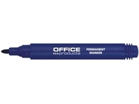 Een Office Products permanent marker 1-3 mm, rond, blauw koop je bij Muys Kantoor & Kado