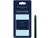 Een Waterman inktpatronen Standard Long, zwart (Intense), blister van 8 stuks koop je bij Muys Kantoor & Kado