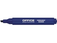 Een Office Products permanent marker 1-5 mm, beitelpunt, blauw koop je bij Muys Kantoor & Kado