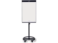 Een Legamaster magnetische flipchart Universal met ronde voet, ft 105 x 68 cm, gelakt staal koop je bij best4office