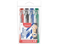 Een Maped whiteboardmarker Jumbo, beitelvormige punt, etui van 4 stuks in geassorteerde kleuren koop je bij best4office