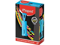 Een Maped markeerstift Fluo'Peps Classic blauw koop je bij best4office