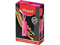 Een Maped markeerstift Fluo'Peps Classic roze koop je bij best4office