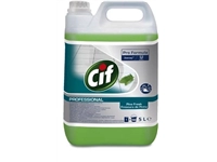 Een Cif allesreiniger dennenfris, fles van 5 liter koop je bij Muys Kantoor & Kado