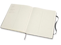 Een Moleskine notitieboek professional, ft 19 x 25 cm, gelijnd, harde cover, 189 blad, zwart koop je bij Muys Kantoor & Kado