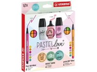 Een STABILO Pastellove set, koffertje van 18 stuks koop je bij Muys Kantoor & Kado