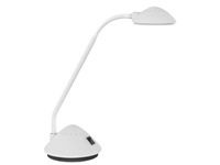 Een MAULarc bureaulamp, LED, op voet, wit koop je bij best4office