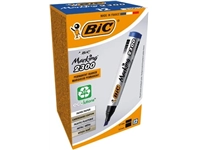 Een Bic permanent marker 2300 ECOlutions, schrijfbreedte 3,7 - 5,5 mm, schuine punt, blauw koop je bij Muys Kantoor & Kado