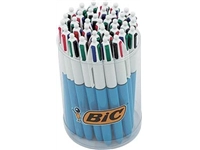 Een Bic Colours Original 4-kleurenbalpen, medium, klassieke inktkleuren, tubo van 36 stuks koop je bij best4office