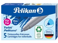 Een PELIKAN VULLING VOOR PELIKANO/TWIST, BLAUW, DOOS MET 5 STUKS koop je bij Muys Kantoor & Kado