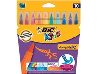 Een Bic Kids penseelstift Visaquarelle, etui van 10 stuks koop je bij best4office