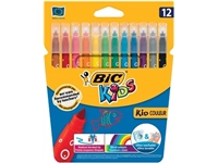 Een Bic viltstift Kid Couleur 12 stiften koop je bij best4office