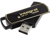 Een Integral 360 Secure USB 3.0 stick, 16 GB koop je bij best4office