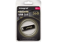 Een Integral 360 Secure USB 3.0 stick, 64 GB koop je bij best4office