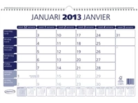 Een Brepols maandkalender, 2025 koop je bij Muys Kantoor & Kado